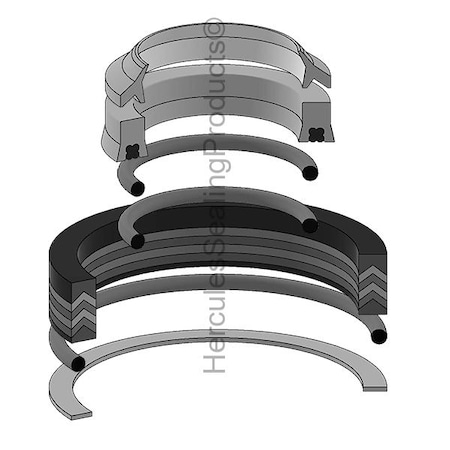 Hyster - After Market Parts Hydraulic Cylinder Repair Kit- 1-3/4 X 4 323645